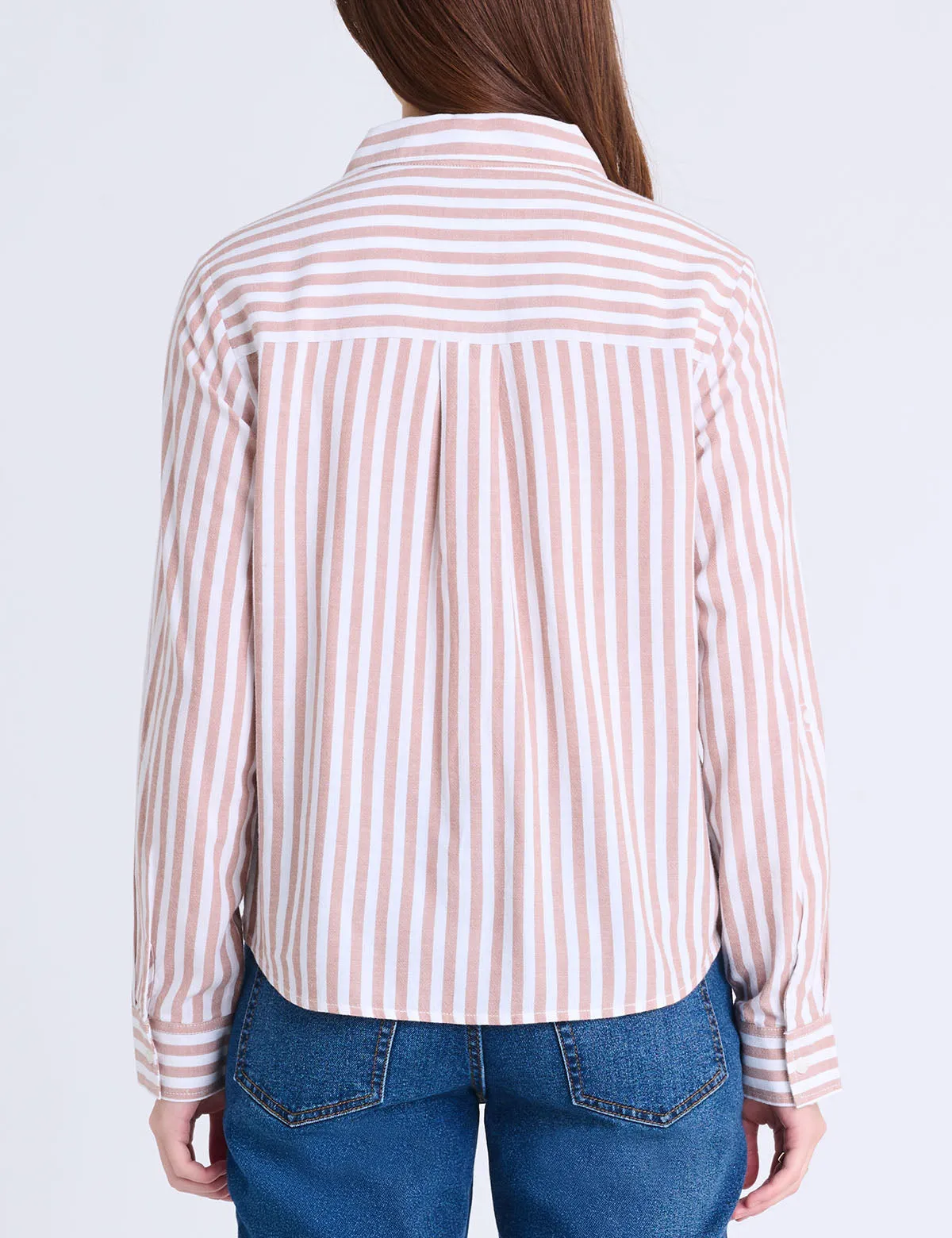 LONG SLEEVE KNOTTED STRIPE SHIRT sold by U.S. Polo Assn. product image thumbnail 4