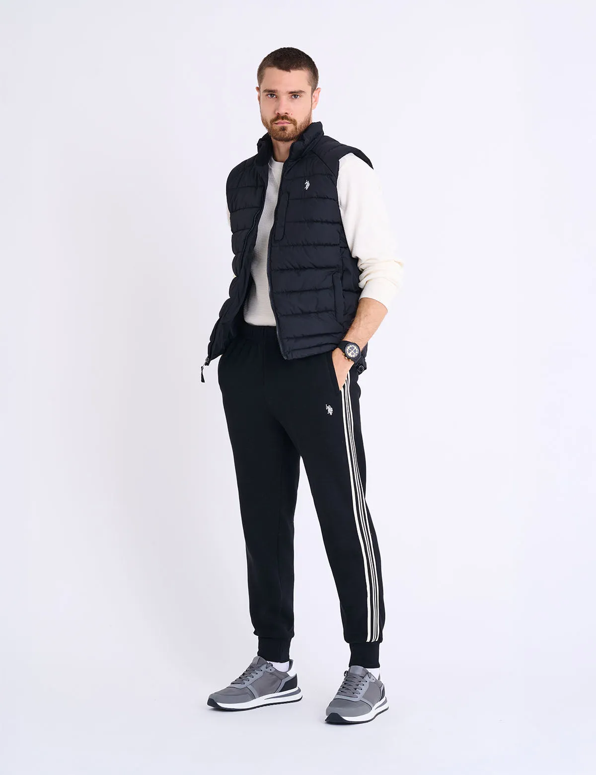 TRICOT TAPE FLEECE KNIT JOGGER sold by U.S. Polo Assn. product image thumbnail 2