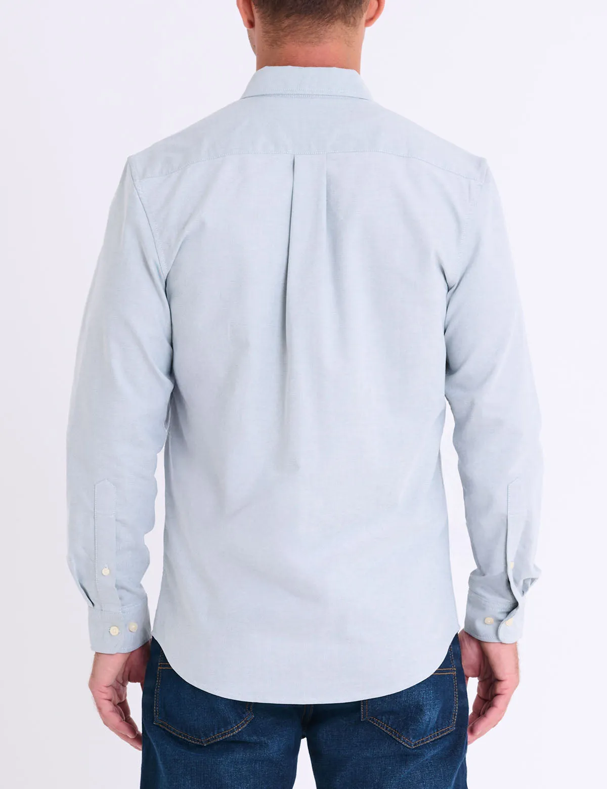 LONG SLEEVE STRETCH OXFORD SHIRT sold by U.S. Polo Assn. product image thumbnail 5