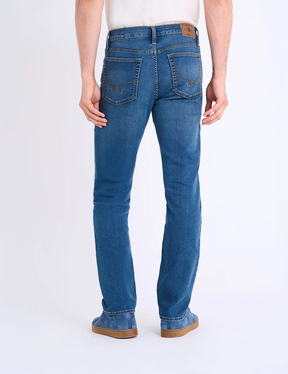 5 POCKET STRETCH SLIM STRAIGHT SUPER SOFT JEANS sold by U.S. Polo Assn. product image thumbnail 5