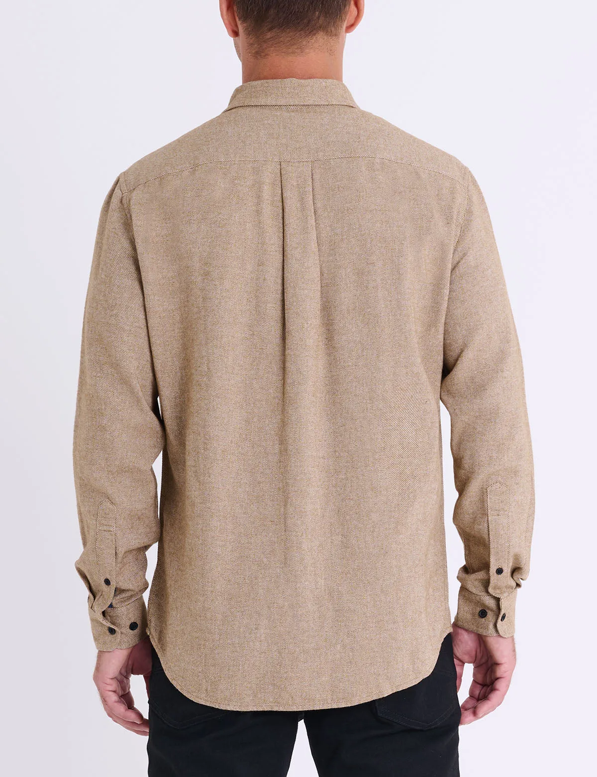 LONG SLEEVE HEAVY BRUSHED TWILL SHIRT sold by U.S. Polo Assn. product image thumbnail 4