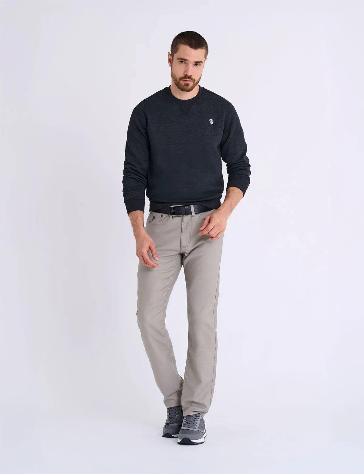 5 POCKET SLIM STRIAGHT SUPER SOFT TWILL PANTS sold by U.S. Polo Assn. product image thumbnail 2