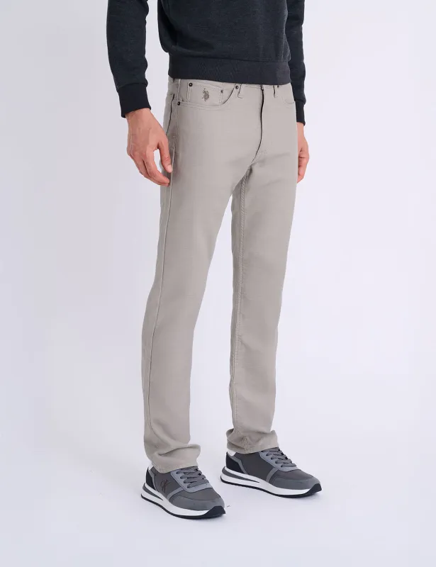 5 POCKET SLIM STRIAGHT SUPER SOFT TWILL PANTS sold by U.S. Polo Assn.