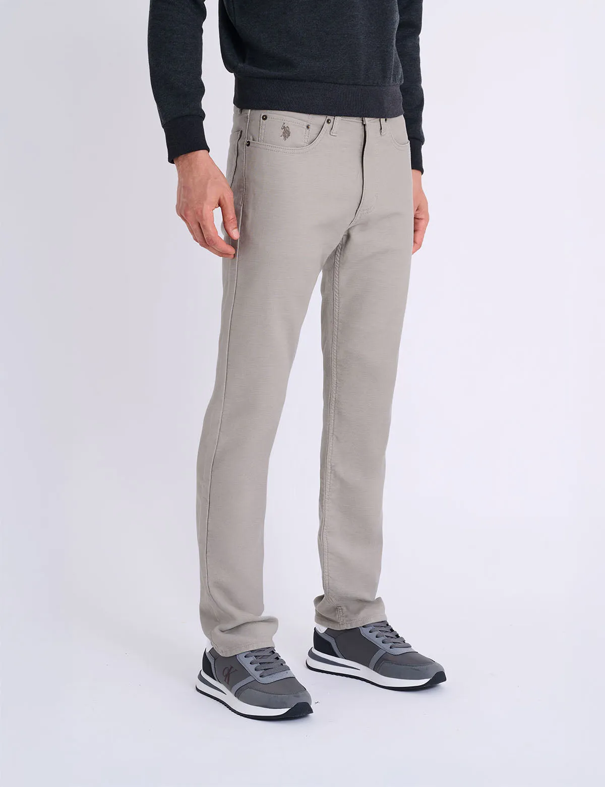 5 POCKET SLIM STRIAGHT SUPER SOFT TWILL PANTS sold by U.S. Polo Assn.