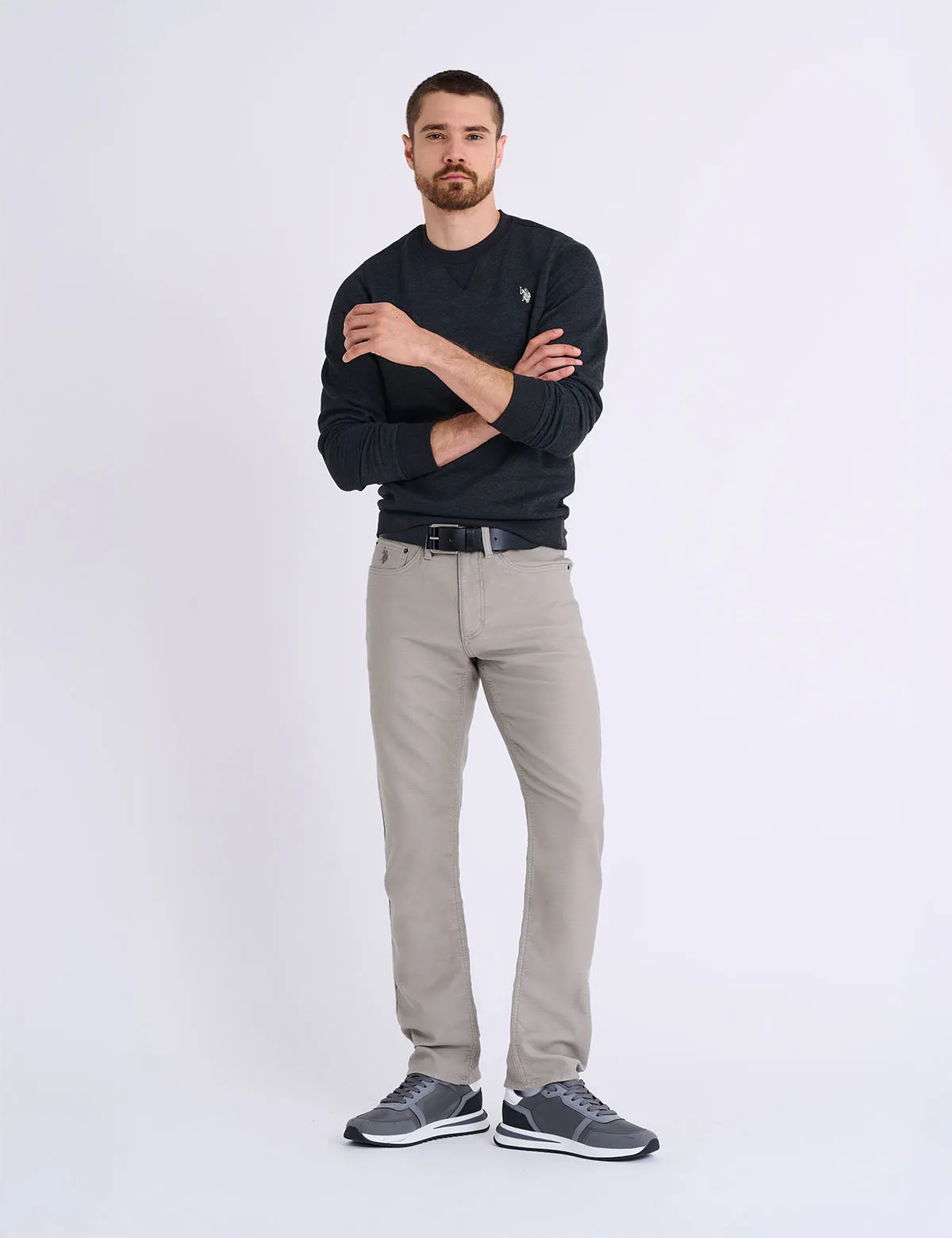 5 POCKET SLIM STRIAGHT SUPER SOFT TWILL PANTS sold by U.S. Polo Assn. product image thumbnail 4