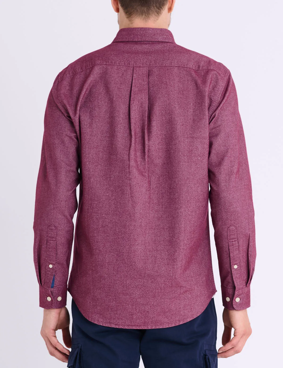 LONG SLEEVE BRUSHED OXFORD SHIRT WITH POCKET sold by U.S. Polo Assn. product image thumbnail 4