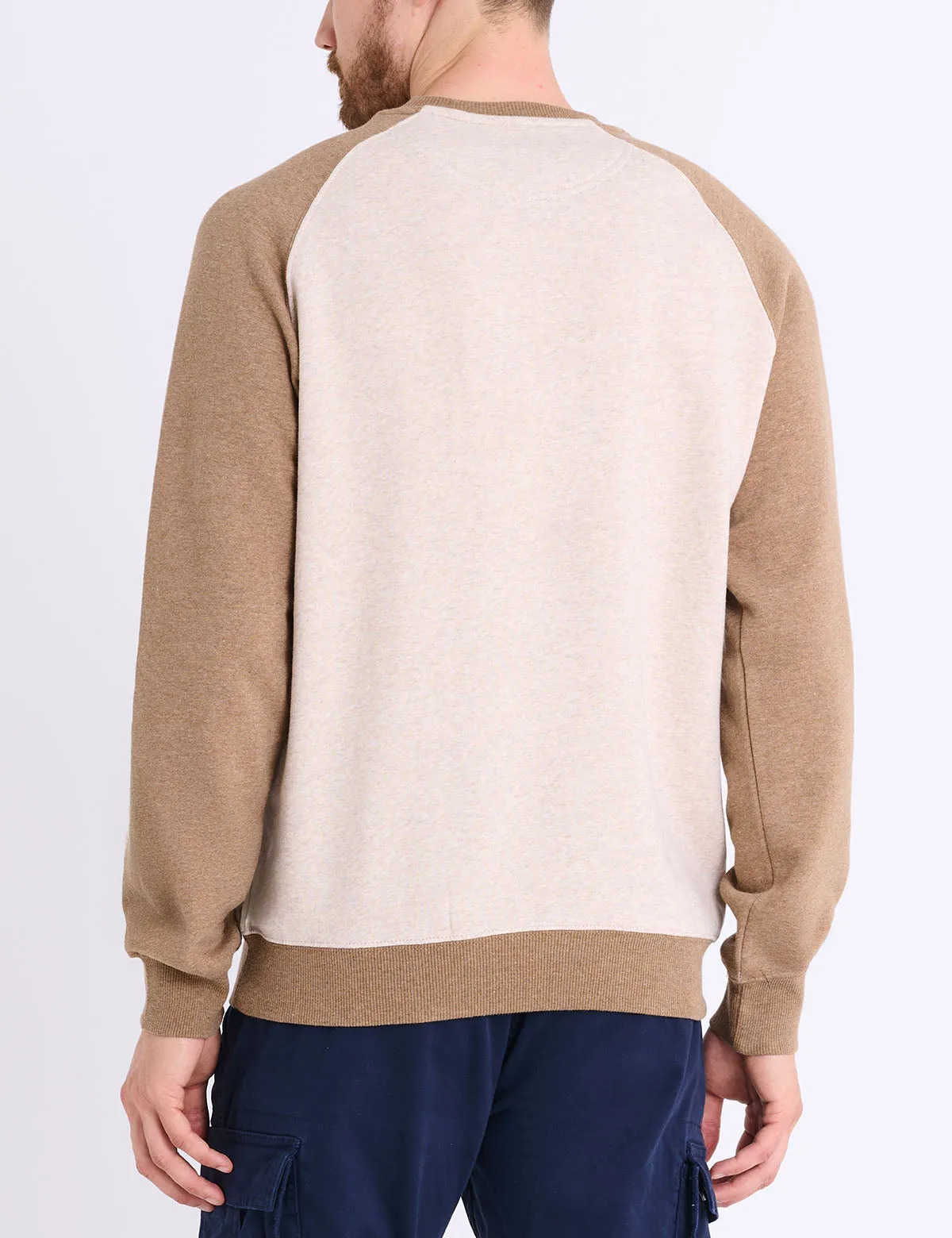 RAGLAN SLEEVE EMBOSSED FLEECE PULLOVER sold by U.S. Polo Assn. product image thumbnail 5