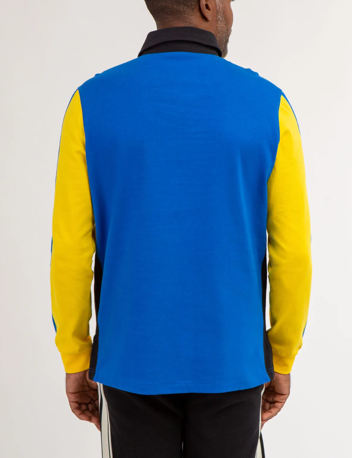 USPA SPORT COLORBLOCK LONG SLEEVE POLO SHIRT sold by U.S. Polo Assn. product image thumbnail 4