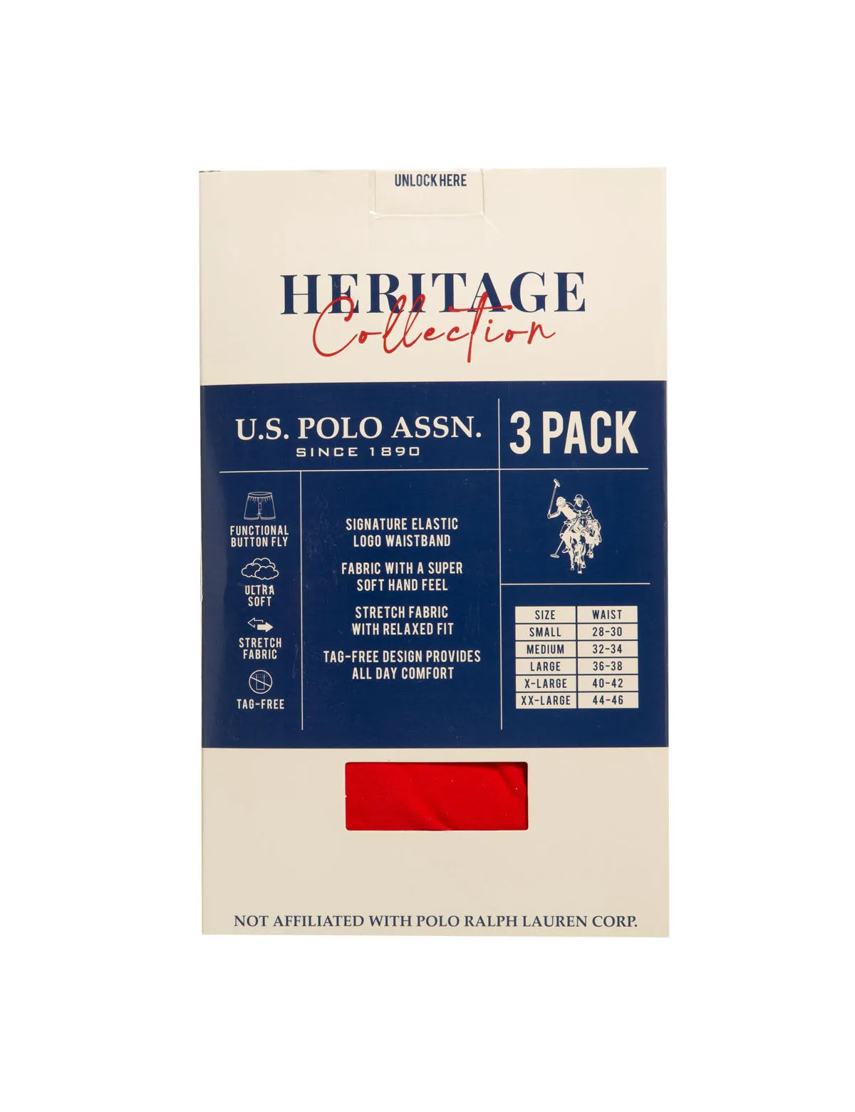 3 PACK KNIT BOXER sold by U.S. Polo Assn. product image thumbnail 3