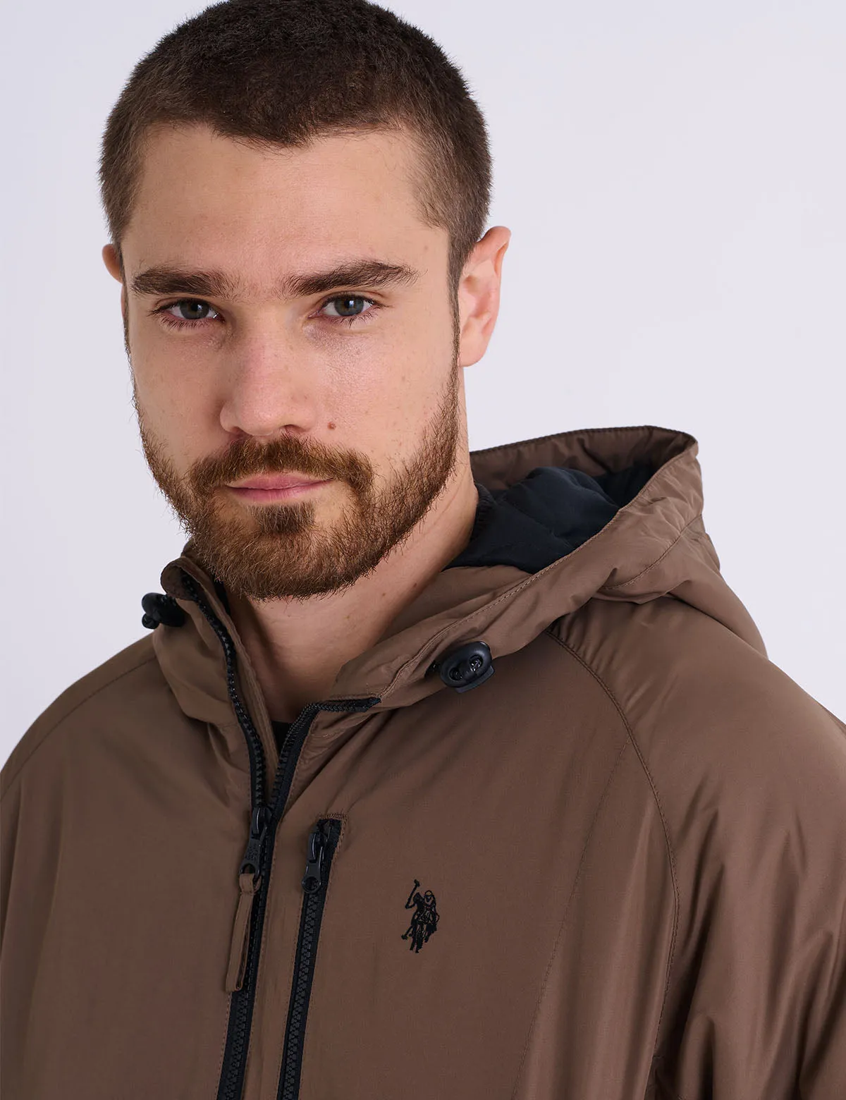HOODED SPORT TECH JACKET sold by U.S. Polo Assn. product image thumbnail 5