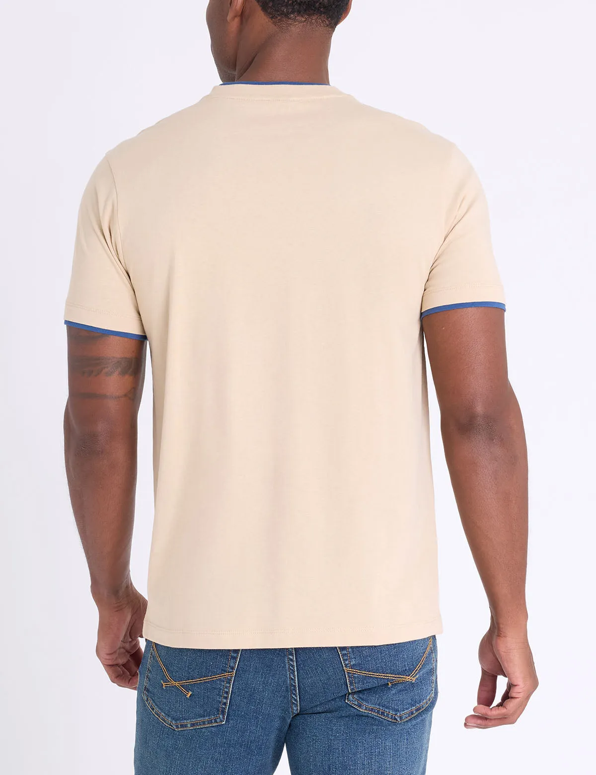 DOUBLE V-NECK T-SHIRT sold by U.S. Polo Assn. product image thumbnail 4