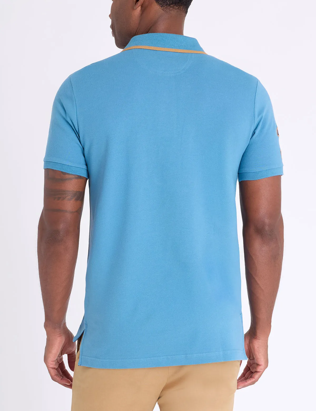 SLIM FIT BIG LOGO MULTI-TONAL POLO SHIRT sold by U.S. Polo Assn. product image thumbnail 5