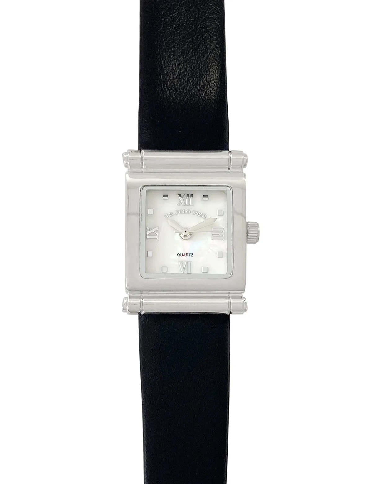 LADIES BLACK STRAP SQUARE FACE WATCH sold by U.S. Polo Assn. product image thumbnail 4
