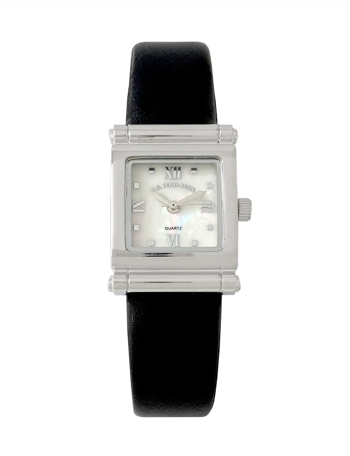 LADIES BLACK STRAP SQUARE FACE WATCH sold by U.S. Polo Assn. product image thumbnail 5