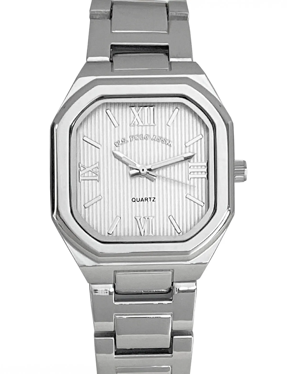 LADIES SILVER LINK ANALOG WATCH sold by U.S. Polo Assn. product image thumbnail 5