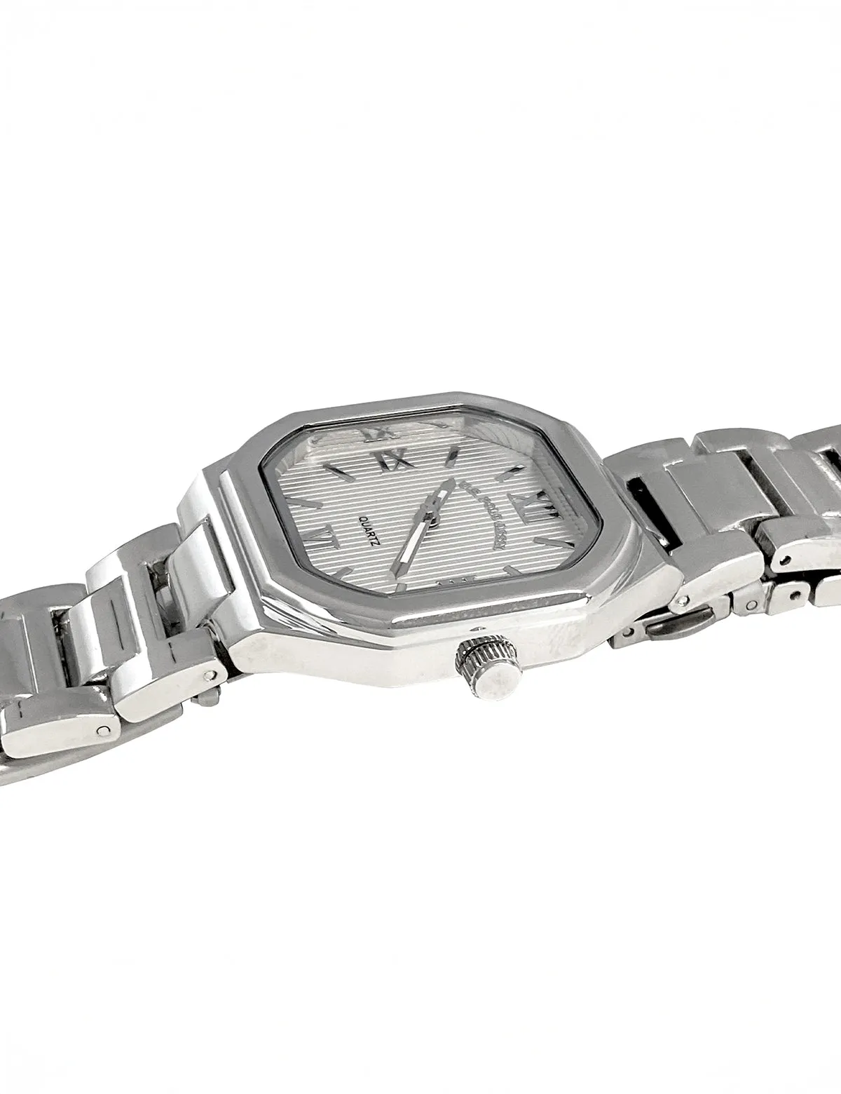 LADIES SILVER LINK ANALOG WATCH sold by U.S. Polo Assn. product image thumbnail 3