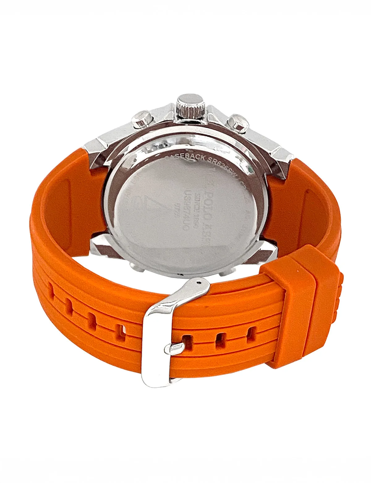 MENS ORANGE STRAP ANADIGI WATCH sold by U.S. Polo Assn. product image thumbnail 4