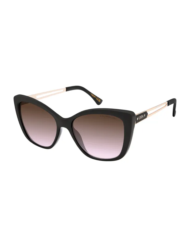 LADIES GEOMETRIC CAT EYE SUNGLASSES sold by U.S. Polo Assn.