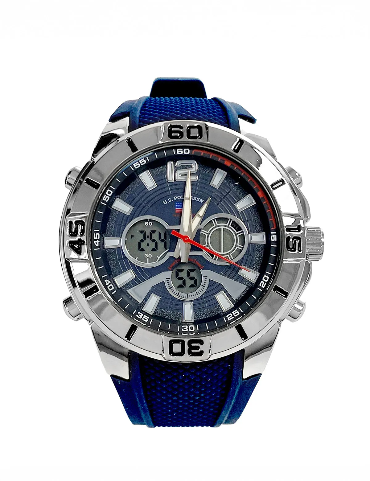MENS NAVY STRAP ANADIGI WATCH sold by U.S. Polo Assn.
