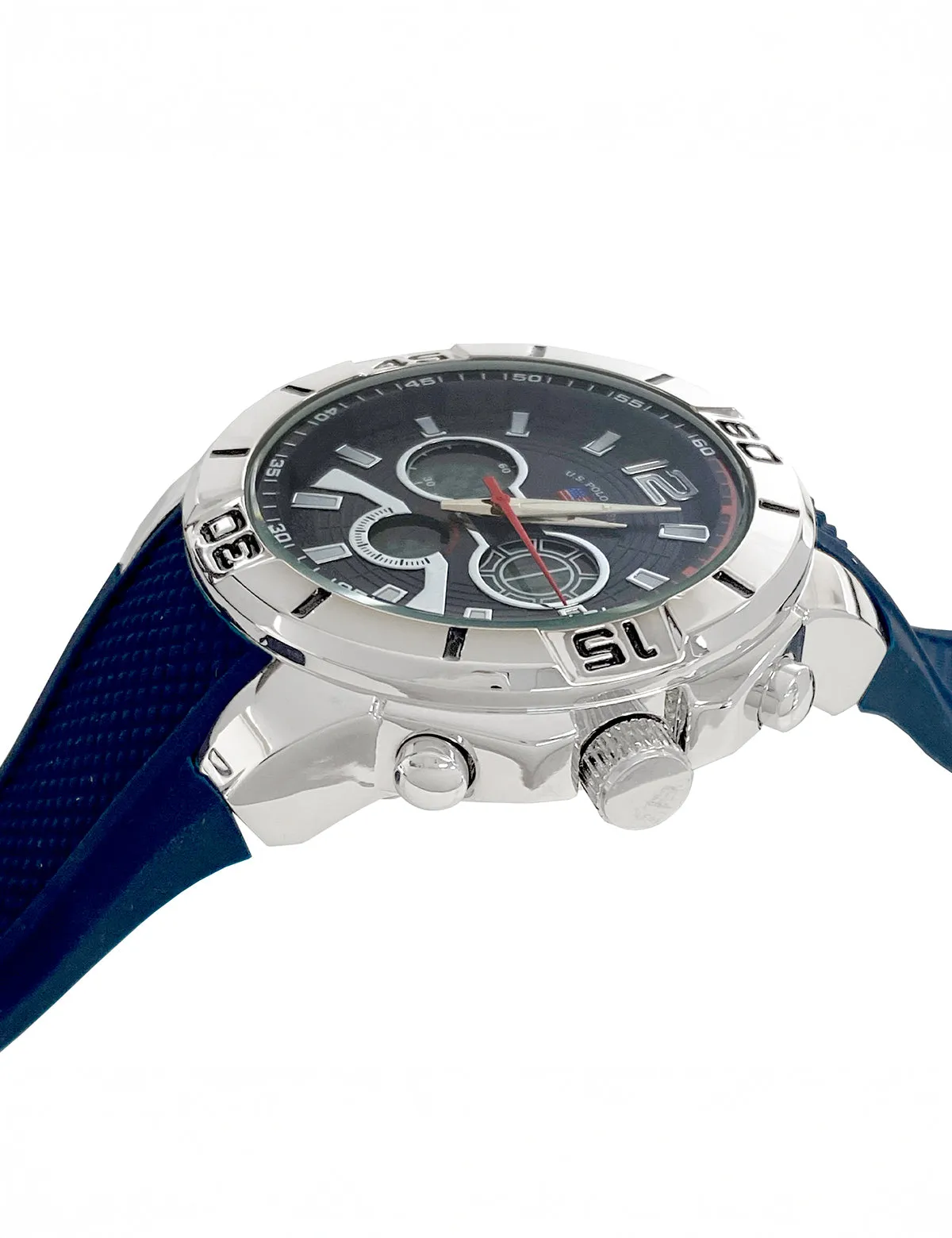 MENS NAVY STRAP ANADIGI WATCH sold by U.S. Polo Assn. product image thumbnail 3