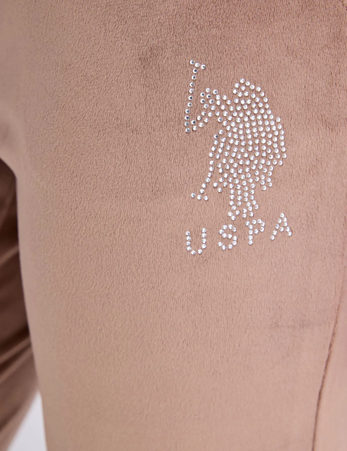 VELOUR RHINESTONE JOGGER sold by U.S. Polo Assn. product image thumbnail 2