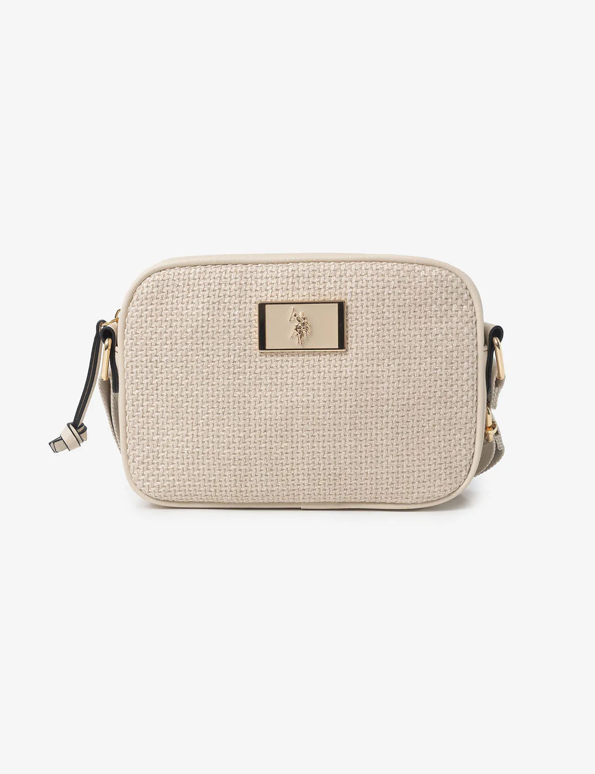 WOVEN TWEED CROSSBODY BAG sold by U.S. Polo Assn.