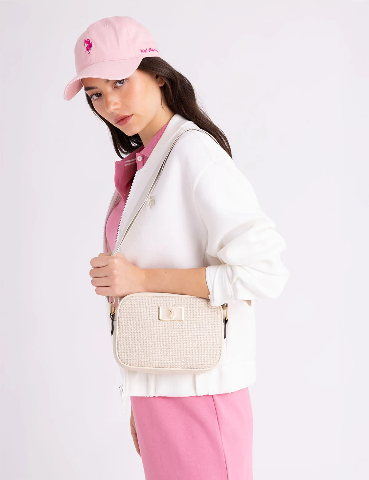 WOVEN TWEED CROSSBODY BAG sold by U.S. Polo Assn. product image thumbnail 2