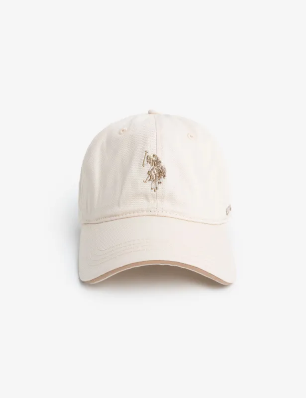 WOMENS MULTITONAL EMBROIDERED LOGO HAT sold by U.S. Polo Assn.