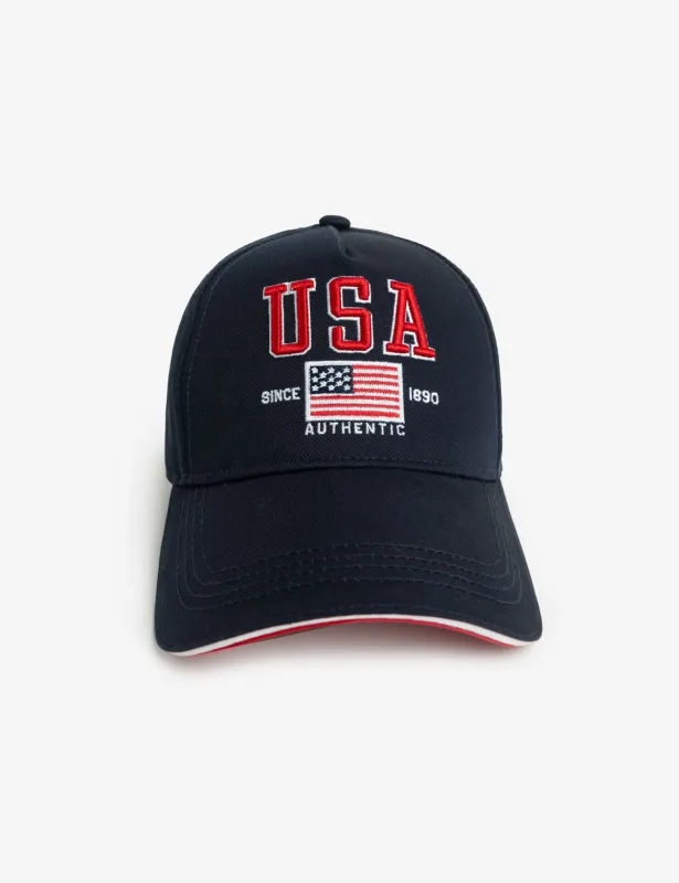 MENS USA EMBROIDERED FLAG HAT sold by U.S. Polo Assn.