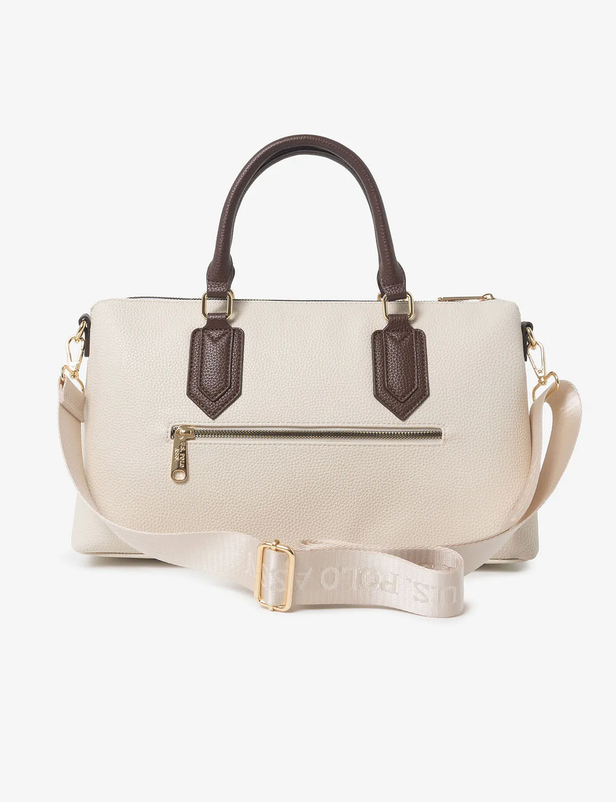 LOCK CHAIN SATCHEL BAG WITH CROSSBODY STRAP sold by U.S. Polo Assn. product image thumbnail 4