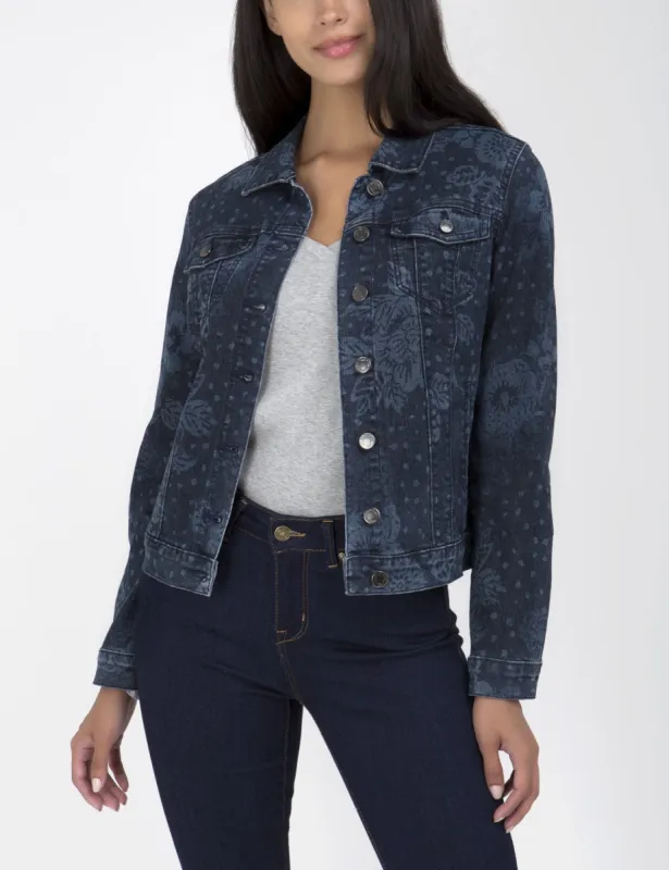 FLORAL JEAN JACKET sold by U.S. Polo Assn.