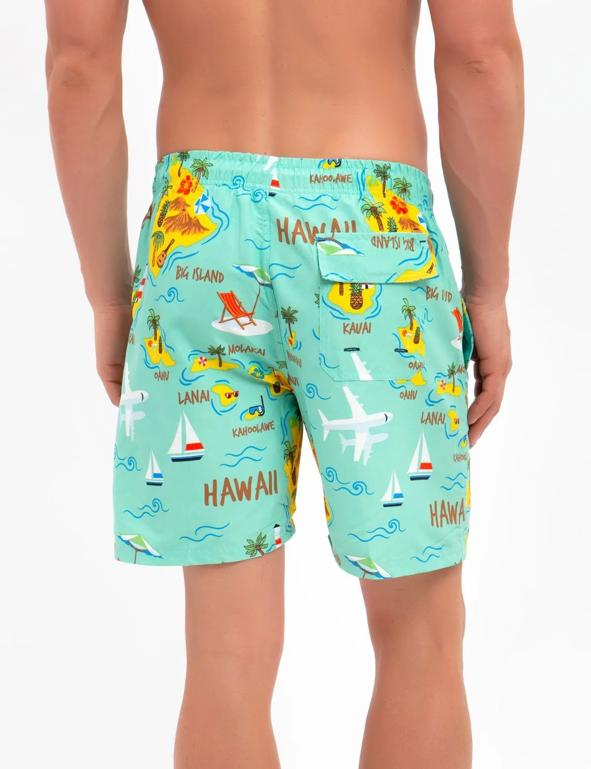 HAWAII MAP SWIM TRUNKS sold by U.S. Polo Assn. product image thumbnail 4