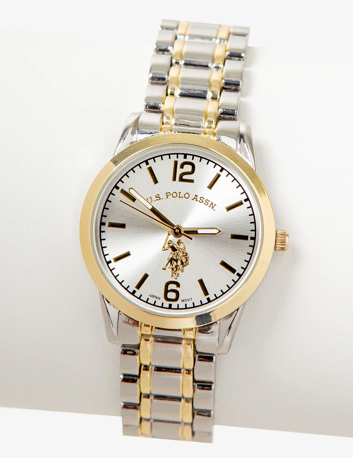 HIS AND HERS TWO TONE WATCH SET sold by U.S. Polo Assn. product image thumbnail 2