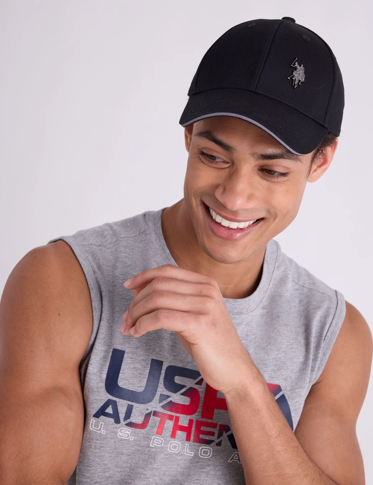 MENS METAL DHM LOGO HAT sold by U.S. Polo Assn.