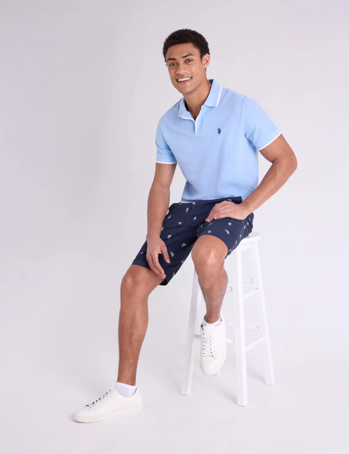 HARTFORD PRINTED TWILL SHORTS sold by U.S. Polo Assn. product image thumbnail 4