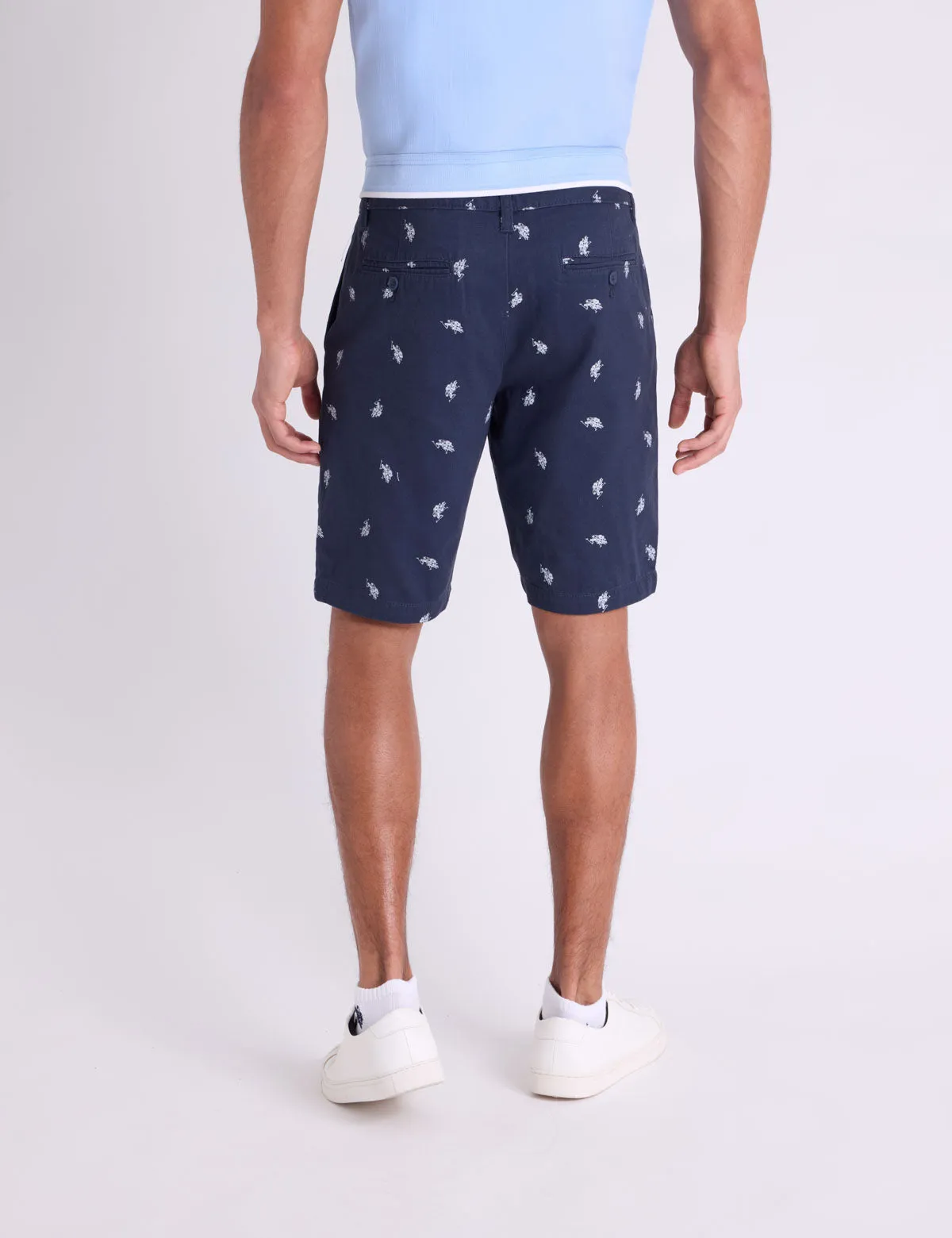 HARTFORD PRINTED TWILL SHORTS sold by U.S. Polo Assn. product image thumbnail 2