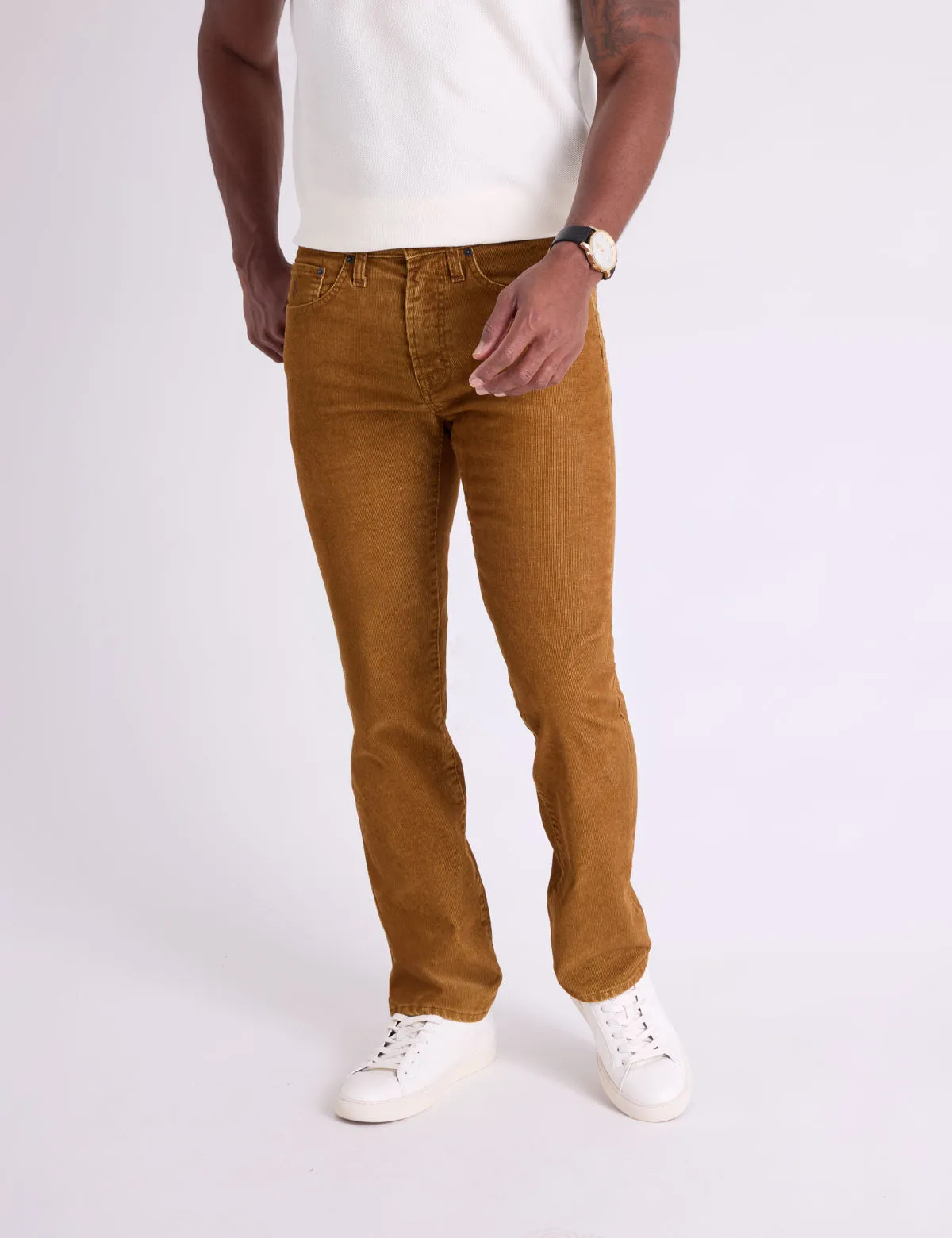 5 POCKET SLIM STRAIGHT CORDUROY PANTS sold by U.S. Polo Assn. product image thumbnail 4