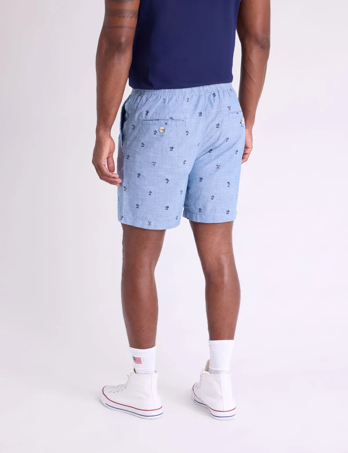 PRINTED DRAWSTRING JOGGER SHORTS sold by U.S. Polo Assn. product image thumbnail 5