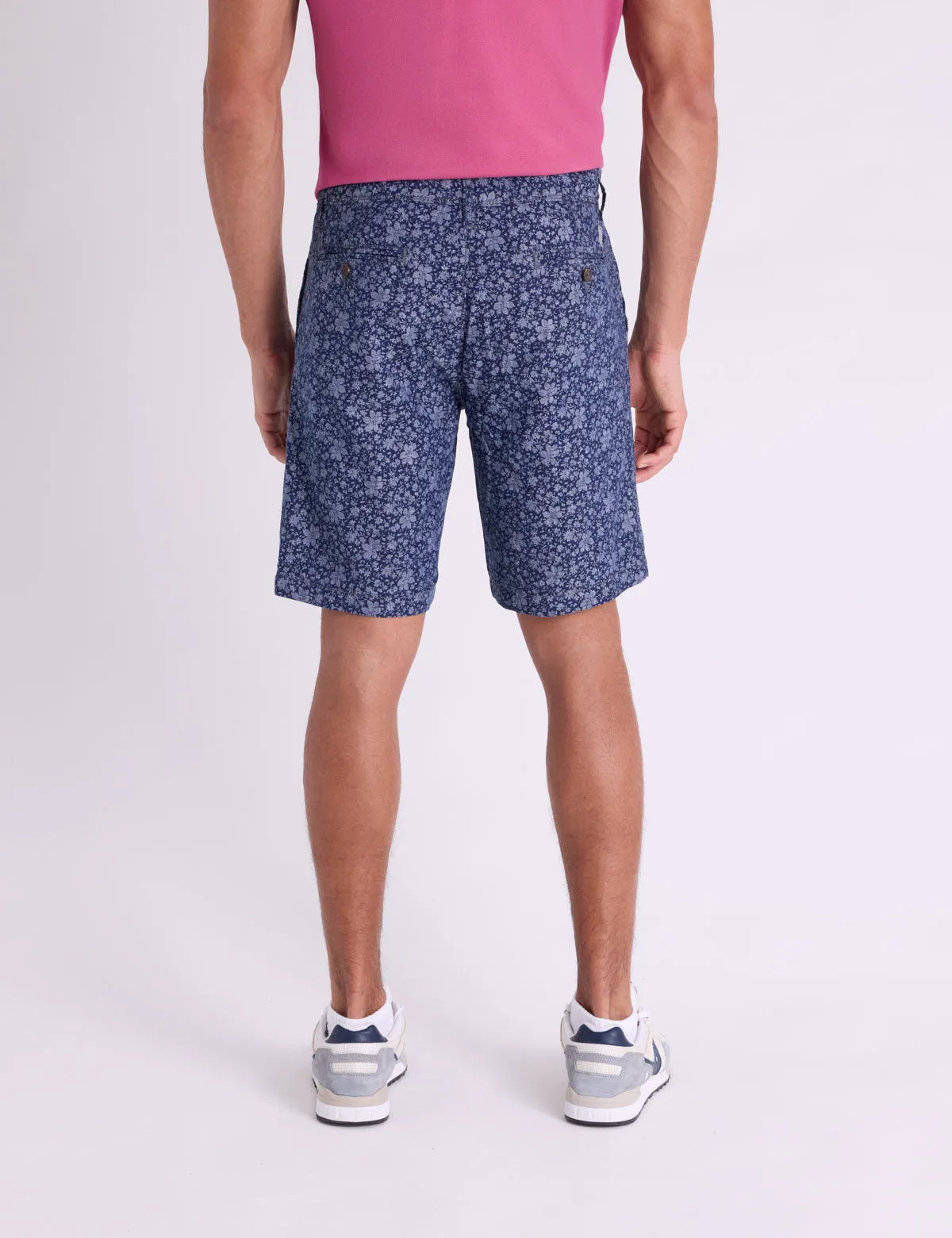 FLORAL SLUB CANVAS MASON SHORTS sold by U.S. Polo Assn. product image thumbnail 4