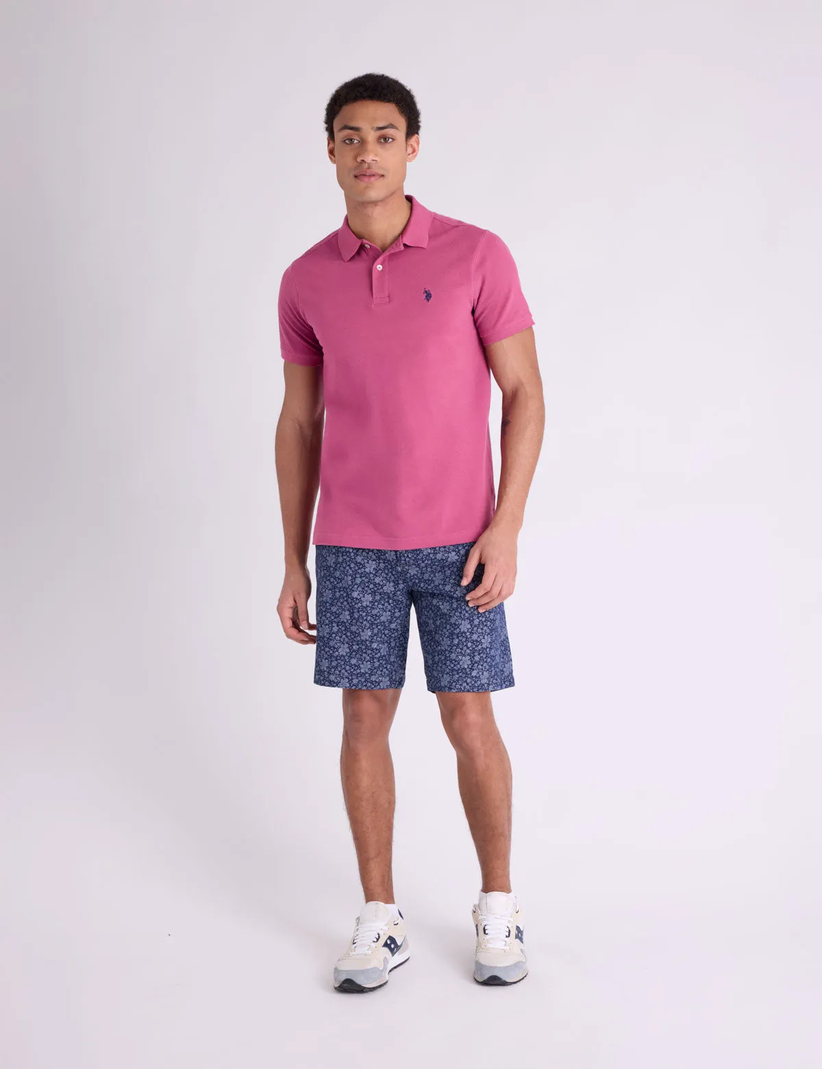 FLORAL SLUB CANVAS MASON SHORTS sold by U.S. Polo Assn. product image thumbnail 2