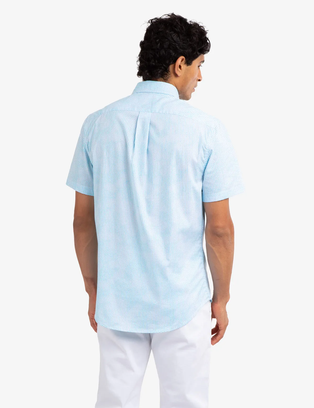 SHORT SLEEVE POPLIN PRINTED SHIRT sold by U.S. Polo Assn. product image thumbnail 4