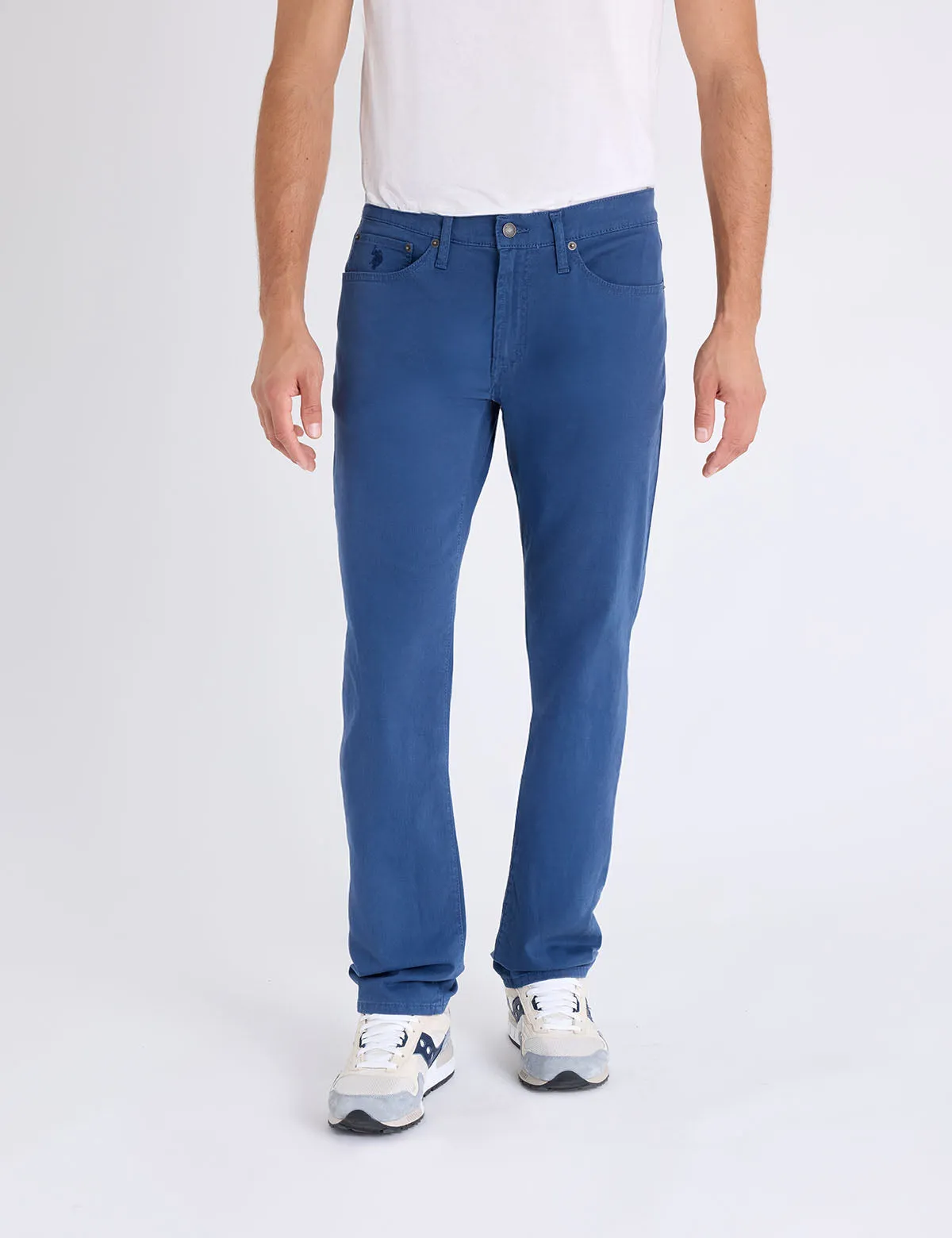 SLIM STRAIGHT 5 POCKET STRETCH CHINO PANTS sold by U.S. Polo Assn. product image thumbnail 2