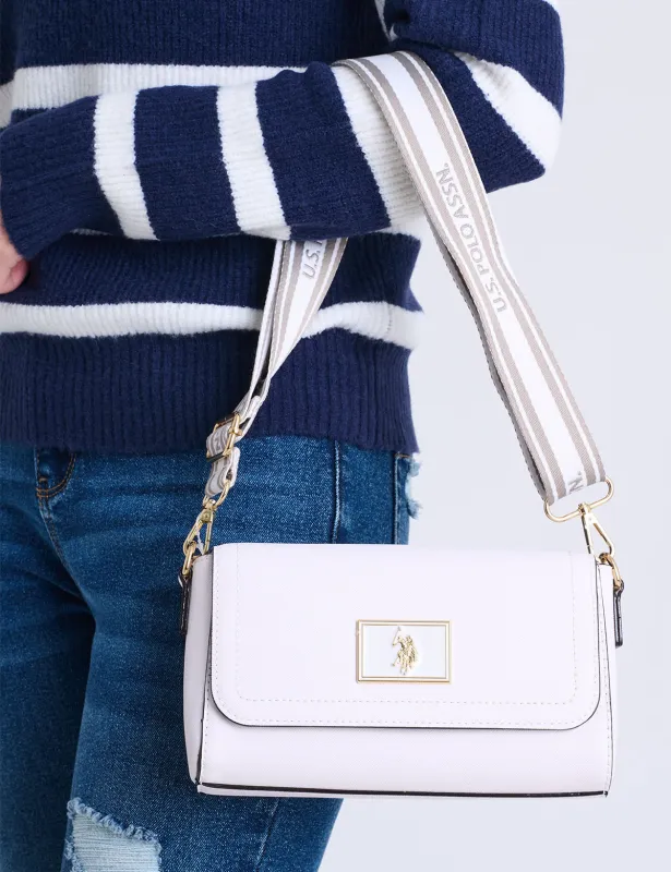 ENAMEL CROSSBODY BAG sold by U.S. Polo Assn.