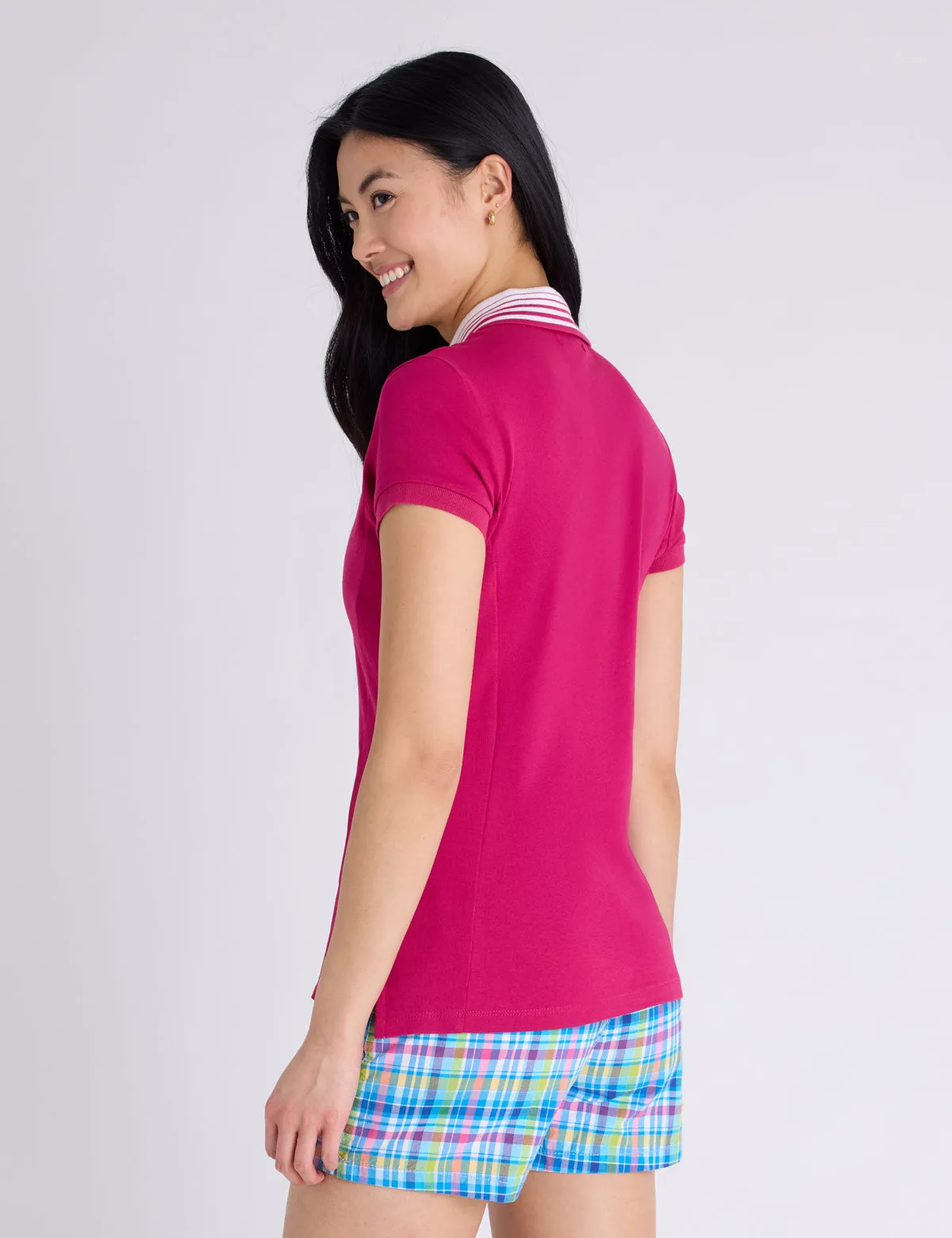 STRIPE COLLAR PIQUE POLO SHIRT sold by U.S. Polo Assn. product image thumbnail 4