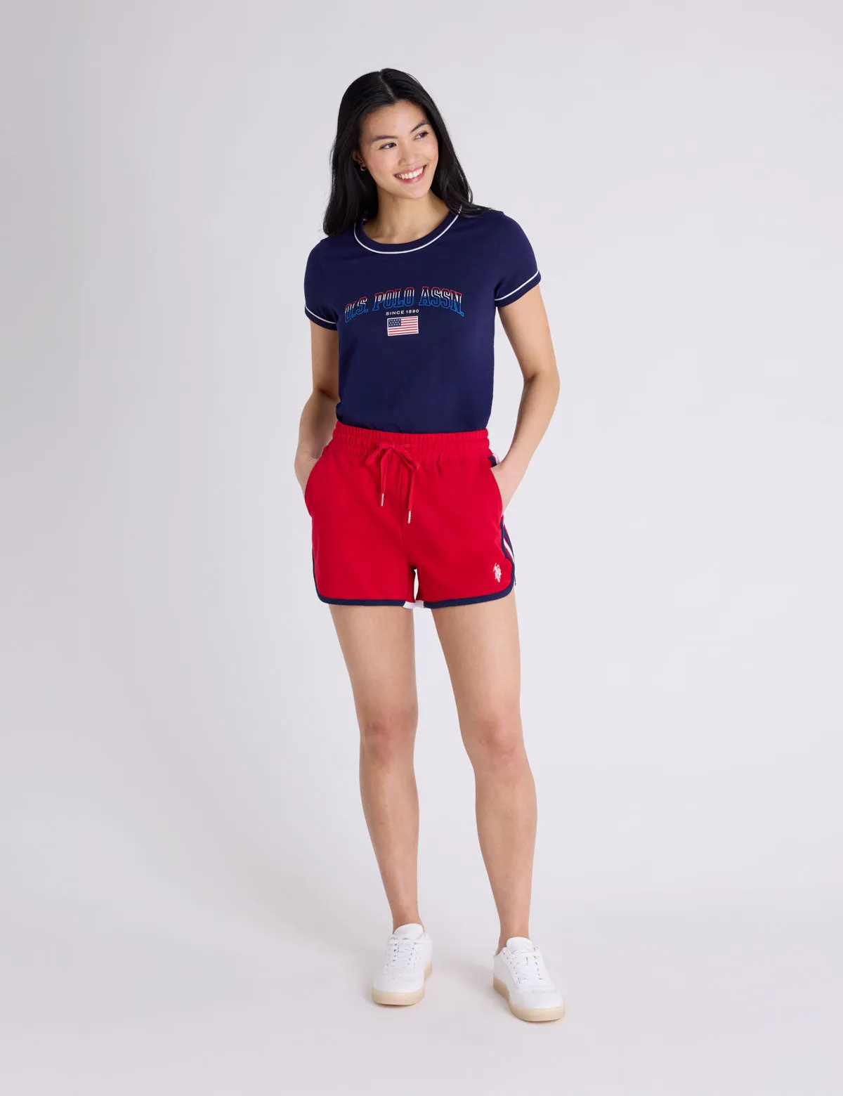 DRAWSTRING DOLPHIN HEM SHORTS sold by U.S. Polo Assn. product image thumbnail 4