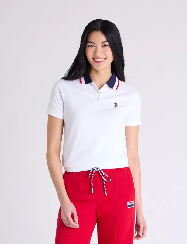SIGNATURE STRIPE RELAXED POLO SHIRT sold by U.S. Polo Assn.
