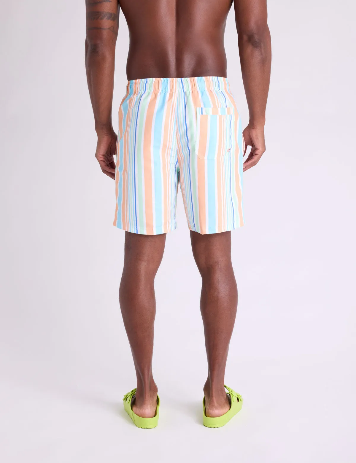 7" MULTISTRIPE SWIM SHORTS sold by U.S. Polo Assn. product image thumbnail 5