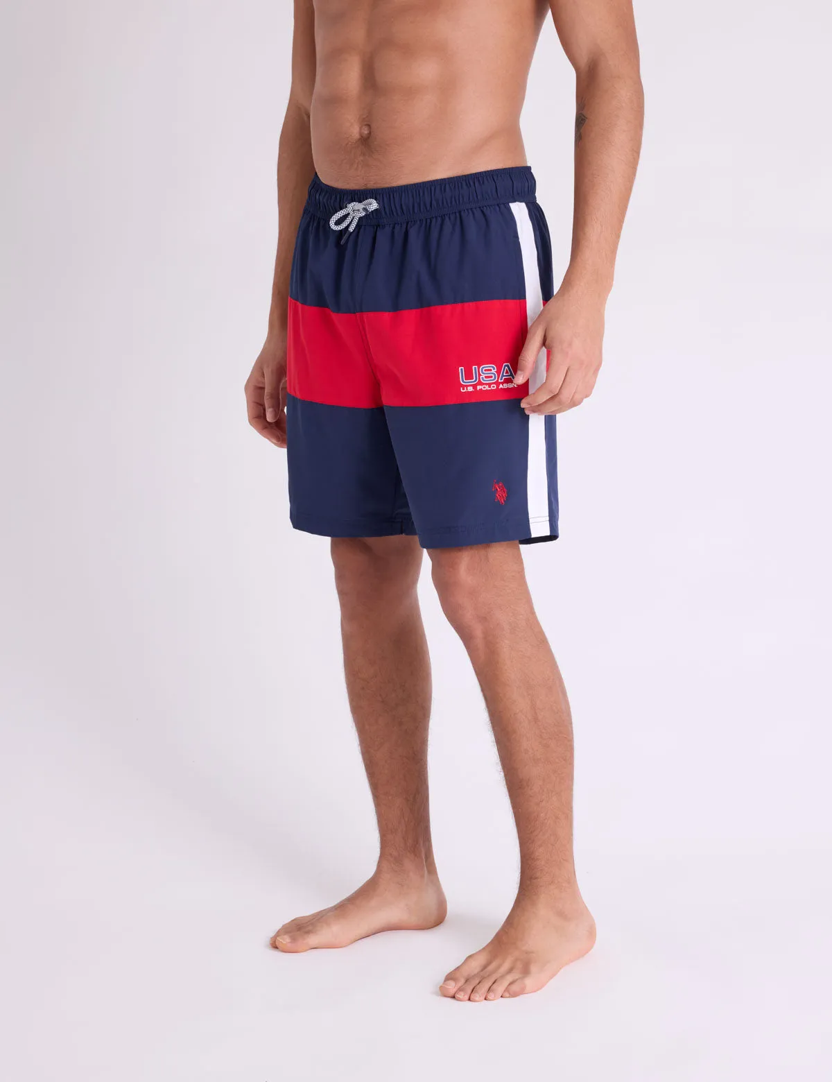 7" USA COLORBLOCK SWIM SHORTS sold by U.S. Polo Assn. product image thumbnail 5