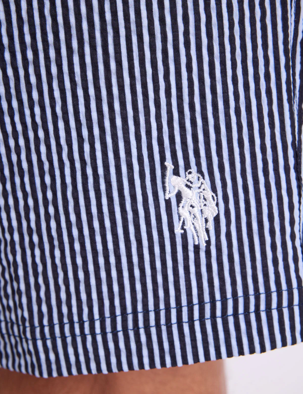 7" SEERSUCKER STRIPE SWIM SHORTS sold by U.S. Polo Assn. product image thumbnail 2
