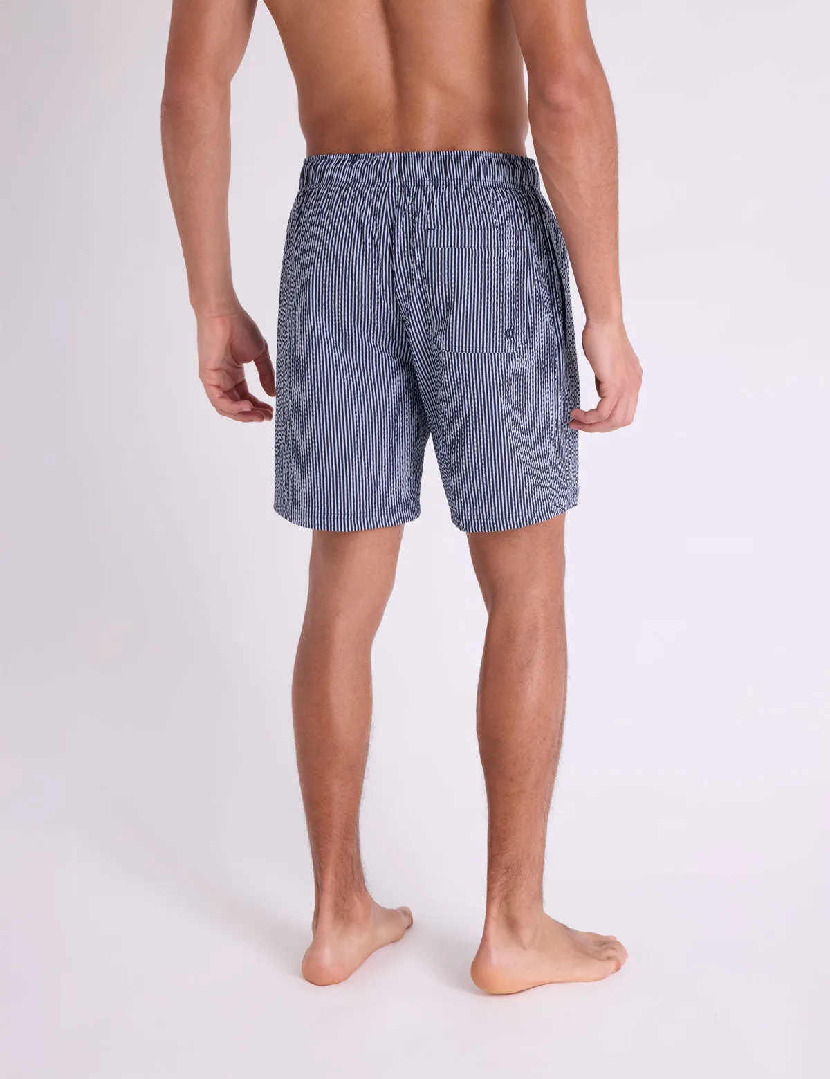 7" SEERSUCKER STRIPE SWIM SHORTS sold by U.S. Polo Assn. product image thumbnail 4